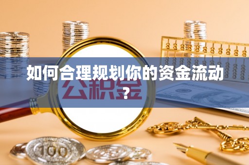 隆化如何合理规划你的资金流动？