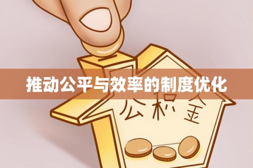 隆化推动公平与效率的制度优化