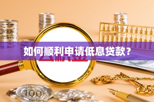 隆化如何顺利申请低息贷款？