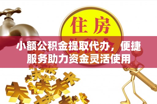 隆化小额公积金提取代办，便捷服务助力资金灵活使用