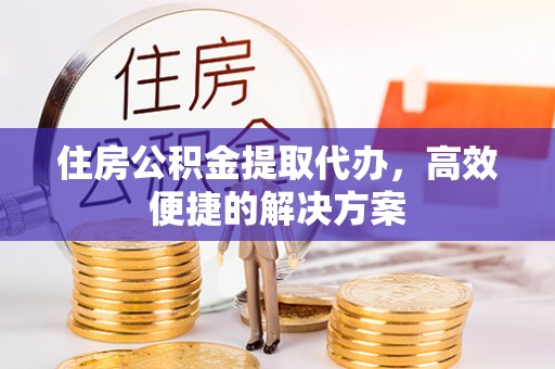 隆化住房公积金提取代办，高效便捷的解决方案