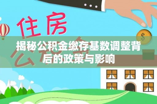 隆化揭秘公积金缴存基数调整背后的政策与影响