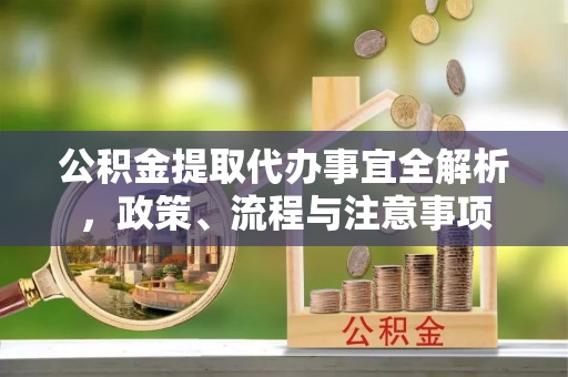 隆化公积金提取代办事宜全解析，政策、流程与注意事项