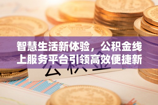 隆化智慧生活新体验，公积金线上服务平台引领高效便捷新时代