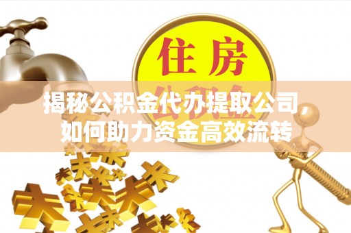 隆化揭秘公积金代办提取公司，如何助力资金高效流转
