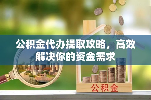 隆化公积金代办提取攻略，高效解决你的资金需求