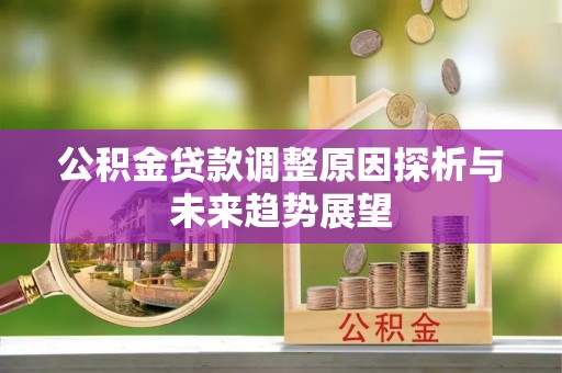 隆化公积金贷款调整原因探析与未来趋势展望