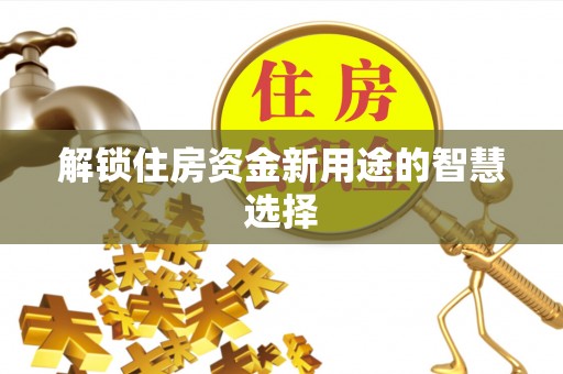 隆化解锁住房资金新用途的智慧选择