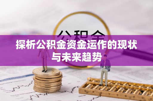 隆化探析公积金资金运作的现状与未来趋势
