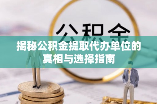 隆化揭秘公积金提取代办单位的真相与选择指南