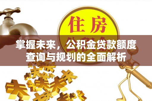 隆化掌握未来，公积金贷款额度查询与规划的全面解析