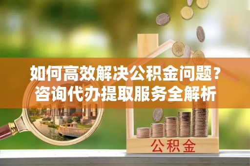 隆化如何高效解决公积金问题？咨询代办提取服务全解析