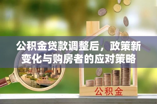 隆化公积金贷款调整后，政策新变化与购房者的应对策略